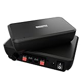 Draadloze Audiozender voor Luidsprekers - Marmitek Surround Anywhere 221 - Zonder Vertraging en Kwaliteitsverlies - Sluit 2 Surround Speakers Draadloos aan - Digitale overdracht - Speakeraansluiting