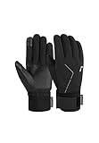 Reusch Diver X R-TEX XT Touch-TEC wasserdichte, Winddichte und atmungsaktive Unisex Multisporthandschuhe für Damen und Herren touchscreenkompatibel für Handy und Tablet, 7702 Black/Silver, 8,5