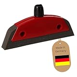 Novaliv Schaumstoffbesen mit Abzieher Besenkopf Gummi Friseurbesen Schwarz Noppenbesen Hundehaarentferner Broom Parkett Besen für Drinnen Teppichbesen Bodenabzieher Haushaltsbesen Wunderbesen