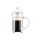 Bodum 1903-913 Java Kaffeebereiter, 3 Tassen, 0,35 L, Mehrlagig, weiß, 7,5 x 13,5 x 18,9 cm, 6 Einheiten