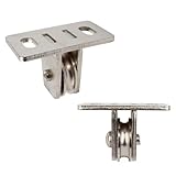 Abnehmbare Rillen-Rad-Riemenscheibe aus Karbonstahl mit Beschichtung, Einzellagerrad, passend für Materialien, bewegliche Riemenscheiben