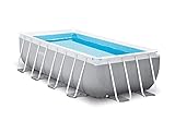 Intex 4,9 m x 2,4 m x 107,7 cm Prismenrahmen rechteckiges Pool-Set