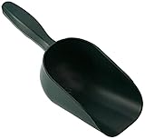 Kerbl Futterschaufel für Tiere (Füllmenge 500 g, zur Fütterung von Geflügel/Schafen/Pferden, Schaufel aus Kunststoff, bruchsicher, kompakte Form) 29692, 1 Stück (1er Pack)