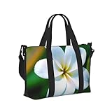 JBYJBX Hawaii Flower 1 Print Travel Hand Bag Women Lightweight Tote Foldable Daily Weekend Trips Gym Vacation