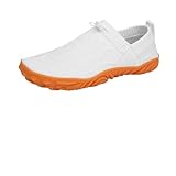 EELMSJKK Herren Damen Barfuß Wasserschuhe Einfach Slip On Schnell Trocknend Wassersportschuhe, beige, 47 EU