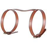 FRCOLOR Verstellbarer Leder strandmatten Gurt mit Schnalle Strapazierfähiger Bodenmatten tragegurt für Camping und Outdoor Einstellbarer Lederriemen zur Einfachen Befestigung von Strand