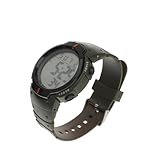 Yardenfun 1Stück Multifunktions Elektronische Uhr für Herren wasserdichte Sport Armbanduhr im Stilvollen Design für Outdoor Aktivitäten mit Leuchtendem Ziffernblatt Langlebigem