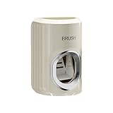 Automatischer Zahnpastaspender – 6,5 x 6,9 x 11 cm, automatischer Zahnpastahalter ohne Bohren, Kinderzahnpastaspender | Wandmontierter Organizer für Automatik-Gadgets, für Schubladen, Familiensp