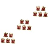 UPKOCH 15 STK Musikinstrumentenmodell Mini-möbel Vintage Halskette Miniatur-Schlagzeug Mini-trommelmodell Schmuckset Zubehör Im Freien Miniatur-Outdoor-Tools Modelle Saxophon Kind Pp
