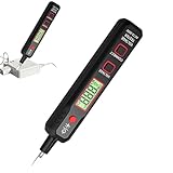 Elektrischer Strom Tester, Wechselstromspannungsdetektor Elektrischer Stift,Multifunktionaler Strommesser, Voltmeter, Drahttester -Werkzeug, Elektrokreistester für AC/DC