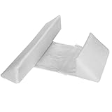 HIULLEN 43x10x10CM Lagerungskissen, Abnehmbares Waschbares(Grau)