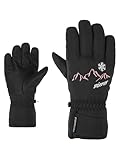 Ziener Kinder LAILLA Ski-Handschuhe/Wintersport | wasserdicht, PFC frei, Black, 6