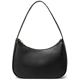 CYHTWSDJ Schultertaschen für Damen, süße Hobo-Handtasche, Mini-Clutch-Geldbörse mit Reißverschluss, schwarz, Large