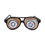 YiQinzcxg Halloween Lustige Augen Brille Streich Verkleidungen Brille Fools Day Cosplay Party Zubehör Trick Spielzeug Halloween Trick Spielzeug