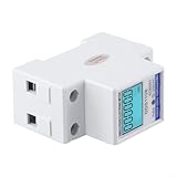 LCD-Anzeige mit Hintergrundbeleuchtung am DDS1108, perfekt geeignet als zuverlässige Lösung für elektrische Systeme zu Hause (mit Hintergrundbeleuchtung)