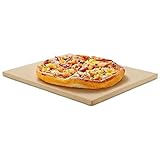 Pizza Backstein - starker Grillplatte, wiederverwendbares Nicht -Stick -Tablett | Mehrzweck -Küchenwerkzeug, zuverlässige Wärmeverteilung mit solidem Design für Brotofen Grillkoch Camping Restaurant I