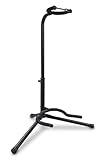 BSX GITARRENSTÄNDER CLASSIC schwarz - universeller Ständer für Akustik- , E und Bass-Gitarren