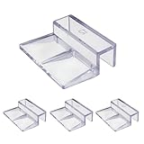 Clip für Aquariumdeckel - Mehrzweck-Abdeckung für Aquarien | Abdeckclip aus Glas für Fischtank, Halterung für Glasabdeckung für 4 Pccs, Klemmen von