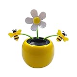 Luckxing Wackelfigur Blume, 1 Stück Solar Tanzende Blume Solarblume Wackelfigur Solar Tanzende Blume Solarblume Wackelfigur Wackelblume Solar Solarbetriebene Wackelblume Für Auto Haus Oder Büro