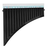 JOINPAYA 18-Pfeifen Panflöte in C-Dur – Tragbares Musikinstrument Für Anfänger Und Fortgeschrittene Ideal Für Musikunterricht Und Kreative Entfaltung