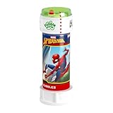 DULCOP - Spiderman Blasen - Seifenblasen - 60 ml - 047090 - Blau - Kunststoff - Offizielle Lizenz - Kinderspielzeug - Outdoor-Spiel - Ab 3 Jahren