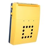 HOMSFOU Kasten Briefkasten TIPP Tür Ring Angebot innen sperren Wohnung briefkästen Kombinationsbox schließfach vorschlagsbox verschließbare Vorratsbehälter Briefpostbehälter Plastik Yellow
