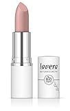 lavera Comfort Matt Lipstick -Smoked Rose 05 - Intensive Farbe - Mattes Finish - Angenehmes Tragegefühl - Bis zu 6 Stunden Halt - vegan - Naturkosmetik (1x 18,2 g)