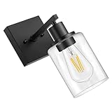 Gadpiparty Wandlampe wandleuchte schrankleuchten wandlaterne wansleuchte wand lampen wandlicht wall lights wandeinbauleuchte wandlapme wandleselampe lichterwand wall sconce light Glas Black