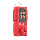 Gasmelder, 1 Gas Tragbare Industrie H2/CO/H2S/O2 Gas Detektor Gas Alarm Detetcor USB Ladung(H2S-0-100 PPM)