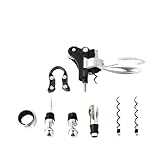 Professionelles Flaschenöffner-Set mit Holzgeschenkbox, Ausgießer, Verschluss, Folienschneider und Tropfring-Set