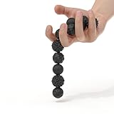 8 Stück Magnetische Sensorkugeln Silikon Spielzeug, Magnetkugeln Stressball Sensorik, Stress Relief Angst Bälle, Leises Zappelspielzeug, Fidget Toy, Mit Aufbewahrungsbox (Schwarz, 3cm, 8 Stück)