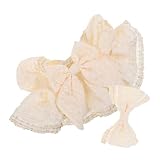 VICASKY Plüschtier Puppenkleid Mit Goldenen Akzenten Edles Abendkleid Für Stofftiere Miniaturkostüm Für Puppenhaus Geeignet Für Mädchen Rollenspiel Und Fantasievolles