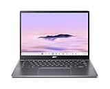 acer Chromebook Plus 514 (CB514-3HT-R2QQ) Laptop, 14' WUXGA Display, AMD Ryzen 3 7320C, 8 GB RAM, 256 GB SSD, AMD Radeon 610M, ChromeOS Core, grau, Chromebook Plus