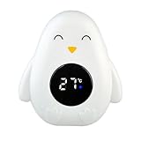 Babybadethermometer - Badethermometer Baby mit LED-Anzeige | Digitales Bad-Thermometer | Badewasser-Temperatur-Tester | Badthermometer für Kinder | Flüssiges Thermometer Babybad für Neugeborene