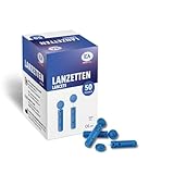 IEA Medical Lanzetten 50 Stück | Lanzetten Stechhilfe | Blutlanzetten | Lanzetten Blutzucker | Einweglanzette | Blutzuckermessgerät | steril, hygienisch