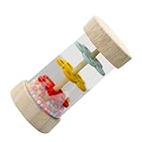 Warmhm Regenrohr-Musikinstrument Bildungsspielzeug für Regenmacher-Instrument mit Regengeräuschen Regenmacher-Soundspielzeug Kinderspielzeug Plastik