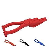Multifunktionale Nagelzange for Hämmern – Praktisches & Sicheres Werkzeug mit Halteklammern, Geeignet for Lange & Kurze Nägel, Zusätzliche Sicherheitszange for Heimwerkerprojekte(Red)