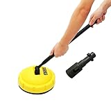 Proypiax Druckreinigerreiniger, Druckreinigeroberflächen sauberer Anhang - Effektive ABS -Power -Waschmaschine Floor Scrubber - Tools & Home -Verbesserung, saubereres Zubehör für Reisen, Familie,