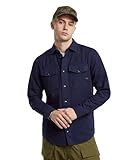 G-STAR RAW Herren Marine Slim Hemd, Blau (Sartho Blue gd D24963-D454-B597), L