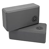 2 x Yoga Block VonBueren | 22 x 12 x 7,5 cm je Yogablock | Yogablöcke Set für Damen und Herren aus EVA | Klötze für Pilates