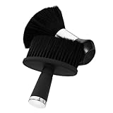 FRCOLOR 2St Friseursalonbürste Föhnbürste haarreiniger bürste Haarbürste Borste make-up pinsel Friseurzubehör gebrochene haare entfernen pinsel Friseurbürste Halsstaubtuch Faserwolle Black