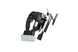 HÖGERT TECHNIK Akku-Pendelhubstichsäge 18V, bürstenloser Motor, kabellos, 0-2600 U/min, 26mm Klingenhub, 4-stufige Blattschwingung, ohne Akku, werkzeugloser Klingenwechsel, LED, Aluminium-Sockel