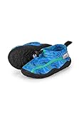 Sterntaler Baby-Jungen Aquaschuh Dino Flacher Slipper, blau, 20 EU