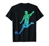 Fußball Fußballer Kinder Jungen Herren T-Shirt