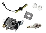 Vergaser Set kompatibel mit 23-26 ccm Einhell AL-KO ALKO Atika Fuxtec Motorsense Heckenschere