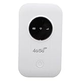 VBESTLIFE 4G/5G WiFi Hotspot, Entsperrtes LTE -USB -WiFi -Modem mit SIM -Kartensteckplatz, 300 Mbit/s Tragbarer Reiserouter, 10 Gerätekonnektivität