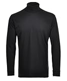 Ragman Herren Unterzieh Rolli, Schwarz, XL