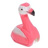 HOMSFOU Flamingo-Bleistiftspitzer Handspitzer für Bleistifte robuster Bleistiftspitzer Vintage Bleistiftspitzer Bleistiftspitzer-Klassenzimmer Farbstiftspitzer hölzern Rosy