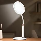 Trayvespace SAD Lampe, SAD Lichttherapie-Lampe, UV-freie 10000 Lux Sonnenlampe, Therapie mit 3 Lichtfarben und 9 einstellbaren Helligkeiten und 3 Timer für Lift-Stimmung