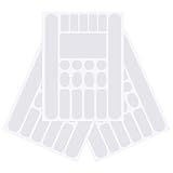 BOHUIZ 3 Stück Rahmenschutzfolie Fahrrad, Fahrrad-Schutzfolie Schutzfolie Fahrradrahmen Schutzfolie Aufkleber für Mountainbike etc